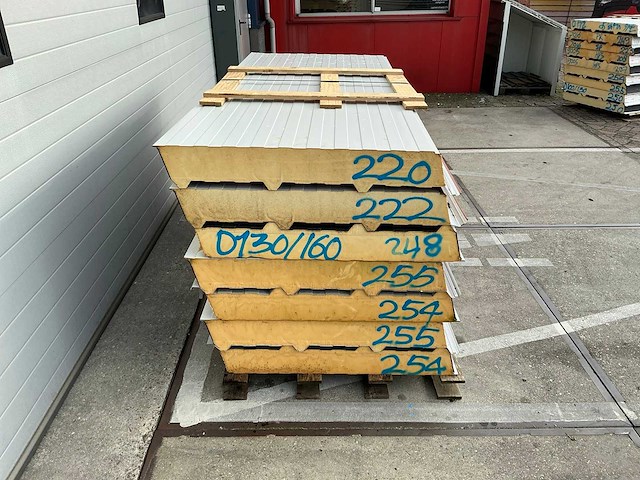 Sabprofiel - d 130/160 - sandwichpanelen (7x) 17 m2 - afbeelding 3 van  5