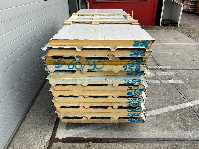 Sabprofiel - d 60/90 - sandwichpanelen (13x) 34,6 m2 - afbeelding 4 van  5