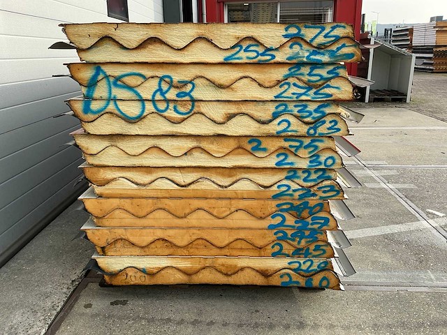 Sabprofiel - ds 83 - sandwichpanelen (16x) 35 m2 - afbeelding 5 van  5