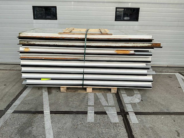 Sabprofiel - sl 83 - sandwichpanelen (15x) 36 m2 - afbeelding 1 van  5