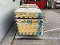 Sabprofiel - sl 83 - sandwichpanelen (15x) 36 m2 - afbeelding 2 van  5