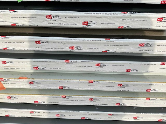 Sabprofiel - tl 60/95 - sandwichpanelen (12x) 42,6 m2 - afbeelding 2 van  6