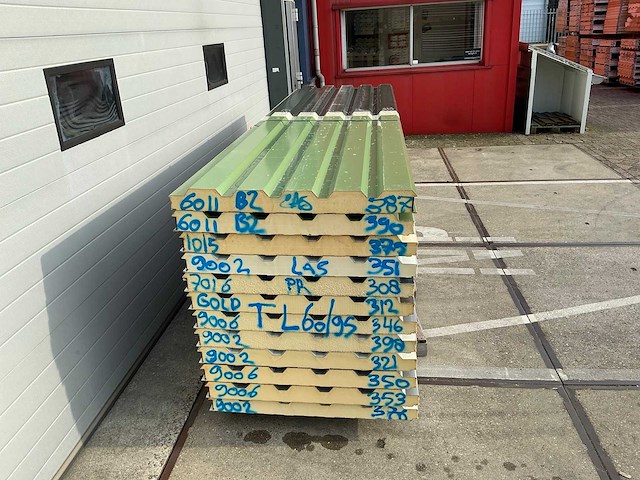 Sabprofiel - tl 60/95 - sandwichpanelen (12x) 42,6 m2 - afbeelding 6 van  6