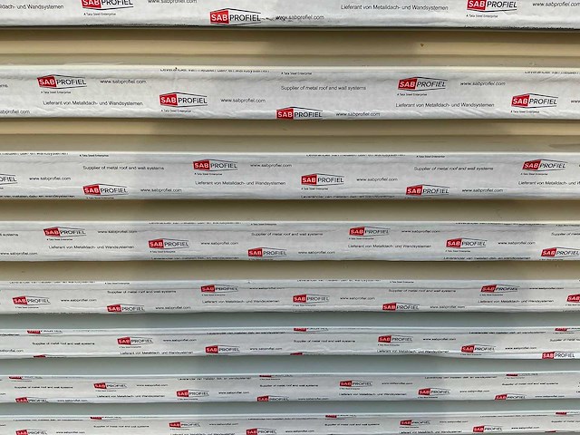 Sabprofiel - tl 60/95 - sandwichpanelen (12x) 61,5 m2 - afbeelding 4 van  6