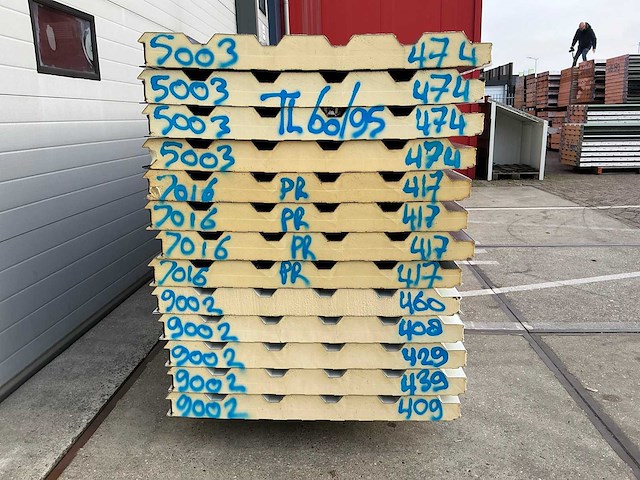 Sabprofiel - tl 60/95 - sandwichpanelen (13x) 57 m2 - afbeelding 4 van  6