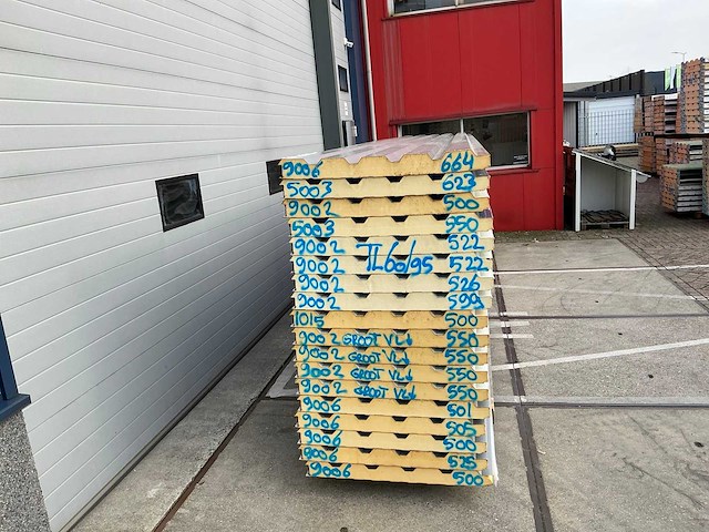 Sabprofiel - tl 60/95 - sandwichpanelen (18x) 97,3 m2 - afbeelding 4 van  6