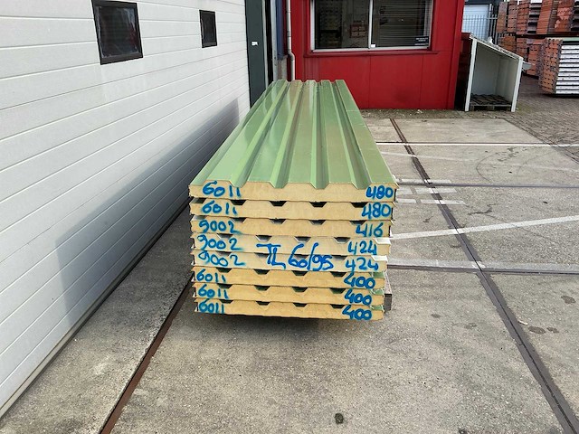 Sabprofiel - tl 60/95 - sandwichpanelen (8x) 34,2 m2 - afbeelding 5 van  6