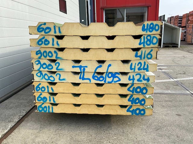 Sabprofiel - tl 60/95 - sandwichpanelen (8x) 34,2 m2 - afbeelding 6 van  6