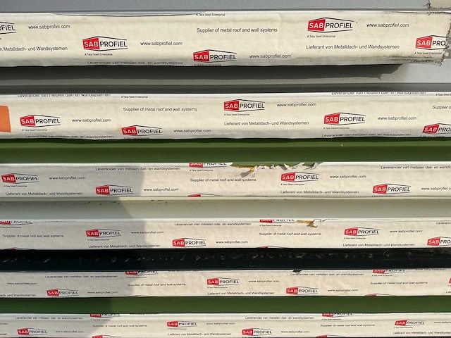 Sabprofiel - tlw 95 - sandwichpanelen (11x) 27,5 m2 - afbeelding 4 van  6