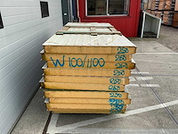 Sabprofiel - w 100/1100 - sandwichpanelen (11x) 27 m2 - afbeelding 5 van  6