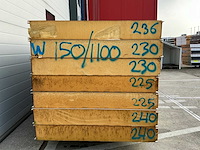 Sabprofiel - w 150/1100 - sandwichpanelen (7x) 16,3 m2 - afbeelding 4 van  5