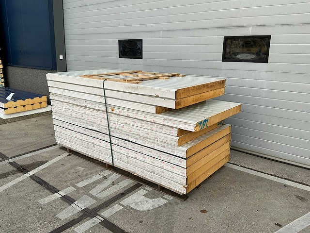 Sabprofiel - w100/1100 - sandwichpanelen (11x) 29 m2 - afbeelding 3 van  7