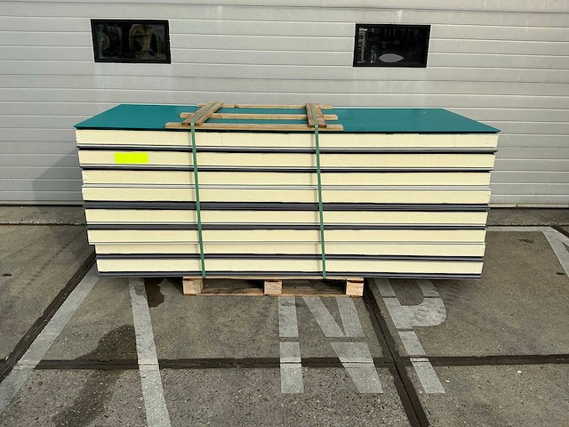 Sabprofiel - wb 120 - sandwichpanelen (10x) 20 m2 - afbeelding 1 van  5