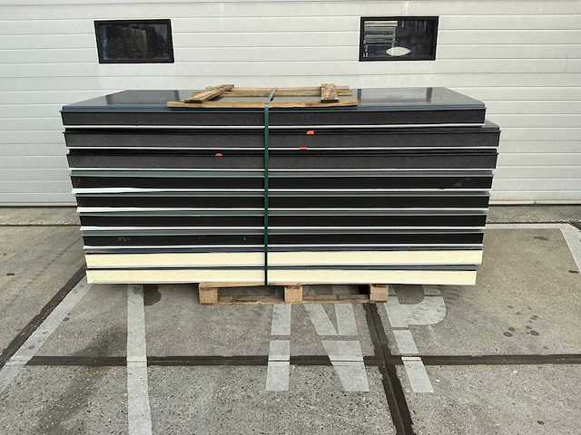 Sabprofiel - wb 120 - sandwichpanelen (9x) 20,7 m2 - afbeelding 2 van  5