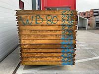 Sabprofiel - wb 80 - sandwichpanelen (12x) 14 m2 - afbeelding 5 van  5