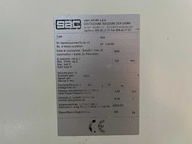 Sac - 2005 - s 53 - vandiktebank - afbeelding 5 van  12
