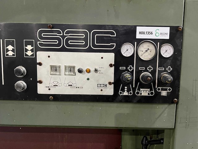 Sac - cls 1000 d - breedbandschuurmachine - afbeelding 8 van  16