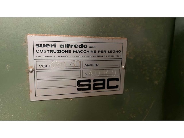 Sac c54 industriële zaagtafel - afbeelding 6 van  7