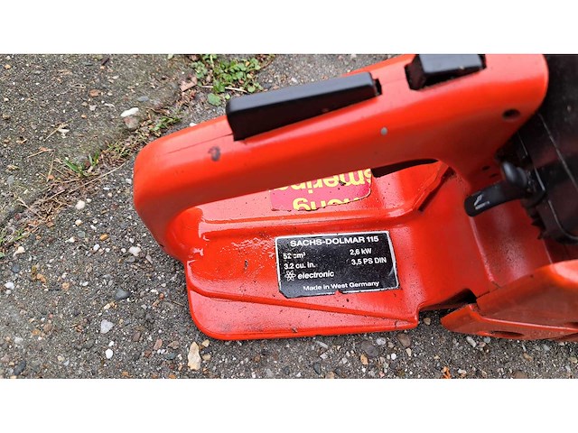 Sachs dolmar - 115 - kettingzaag - afbeelding 4 van  5