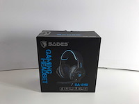 Sades (sa-810) usb surround sound stereo pc gaming headphones (19x) - afbeelding 2 van  9