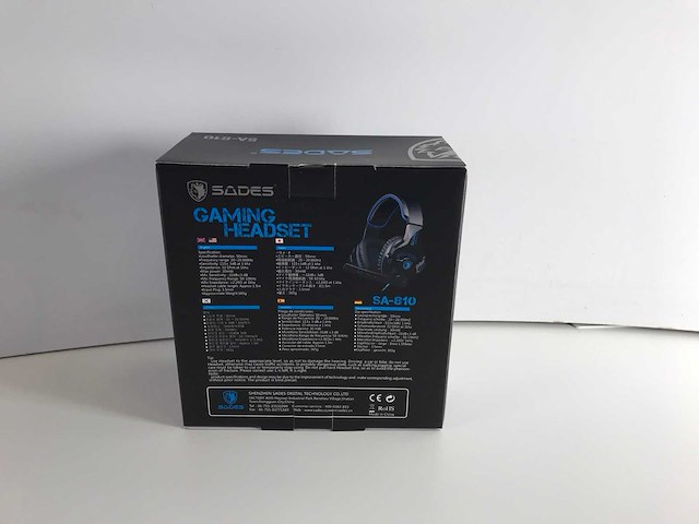 Sades (sa-810) usb surround sound stereo pc gaming headphones (20x) - afbeelding 3 van  9