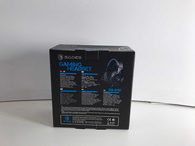 Sades (sa-810) usb surround sound stereo pc gaming headphones (20x) - afbeelding 4 van  9