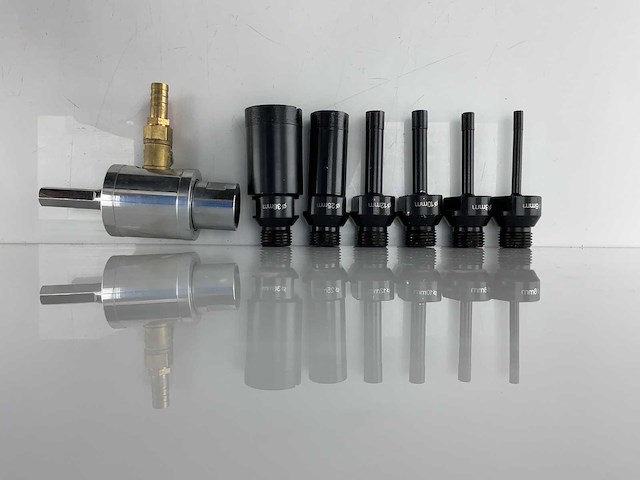 Sadu - gesinderte diamantboorset - tegelboor - afbeelding 2 van  2