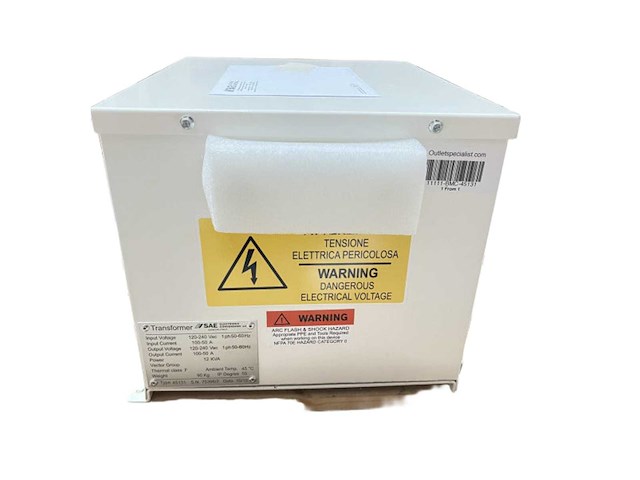 Sae electronic isolatie | scheidingstransformator 12 kva | 50-100a | 230v | 115v - afbeelding 1 van  4