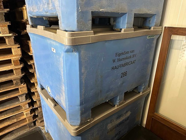 Saeplast - palletbox (6x) - afbeelding 2 van  2