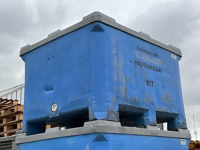Saeplast tub 630 palletbox (6x) - afbeelding 1 van  2