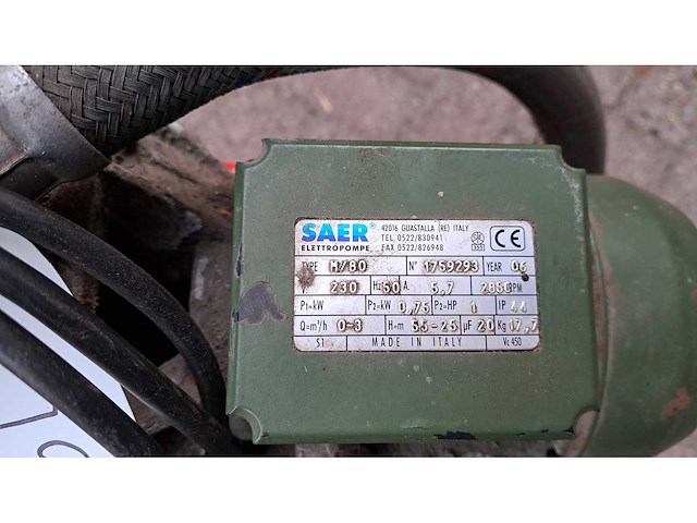 Saer - 230v - tuin bewatering - afbeelding 3 van  5