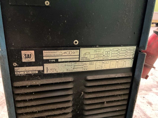 Saf safmig 250bl mig lasmachine - afbeelding 5 van  6