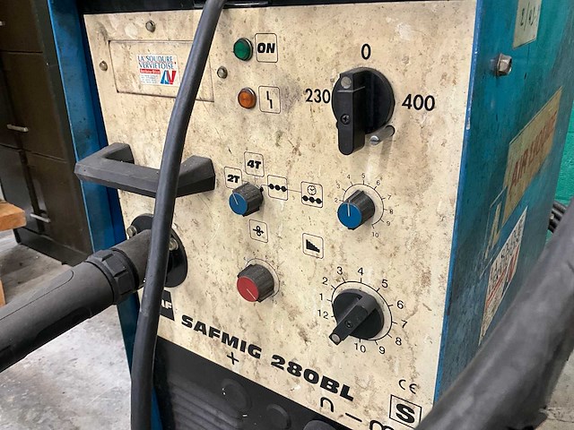 Saf safmig 280bl mig lasmachine - afbeelding 5 van  6