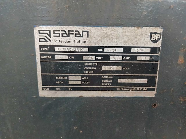 Safan - - cnck - cnc-kantbank - afbeelding 4 van  6