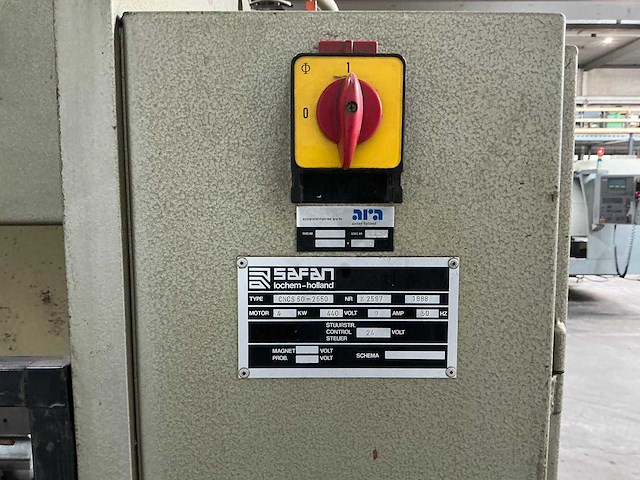 Safan - 1988 - cncs 50-2550 - cnc-kantbank - afbeelding 2 van  9