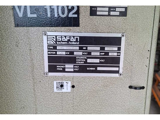 Safan - 1993 - cncl 110 3100 - cnc-kantbank - afbeelding 3 van  4