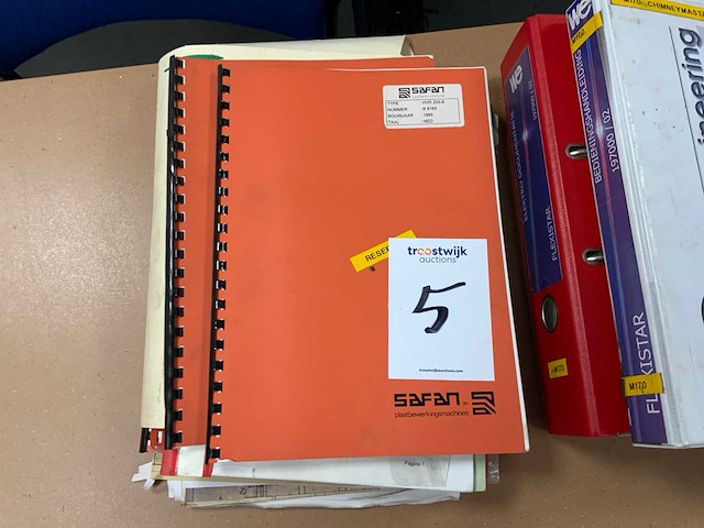Safan - 1995 - hvr 255-6 - guillotineschaar - afbeelding 7 van  18
