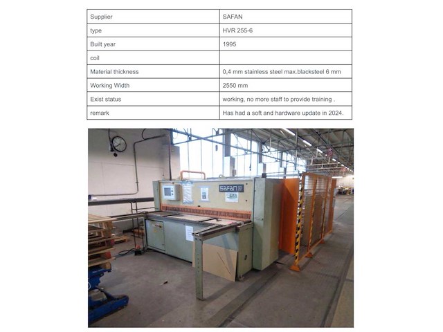 Safan - 1995 - hvr 255-6 - guillotineschaar - afbeelding 8 van  18