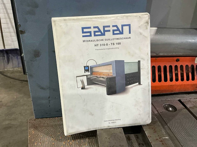 Safan - 2004 - ht 310-8 ts 100 - platenschaar - afbeelding 3 van  13