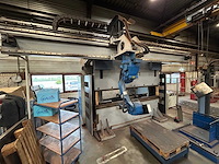 Safan - motoman - 2001 - cncl-r 80-3100 ts1 - cnc-kantbank met buigrobot - afbeelding 12 van  34