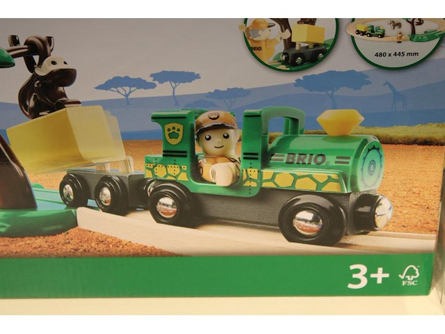 Safari treinset brio. - afbeelding 2 van  2