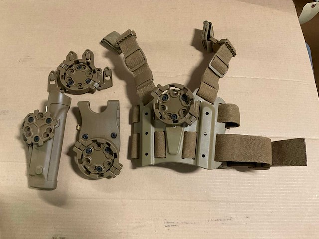 Safariland modular tactical holster set (2x) - afbeelding 1 van  3