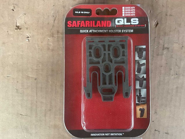 Safariland qls quick attachment holster system (10x) - afbeelding 2 van  4