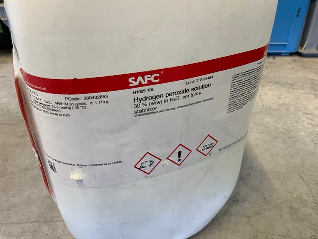 Safc hydrogen peroxide solution flacon (5x) - afbeelding 2 van  2