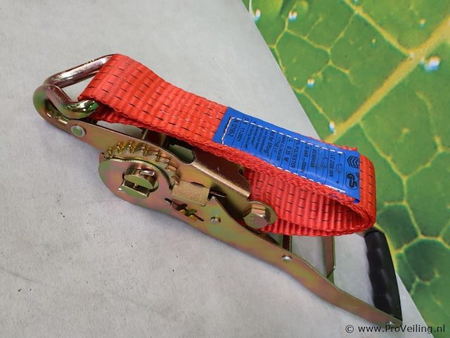 Safe4cargo spanband met ratel - 2 stuks - afbeelding 3 van  8