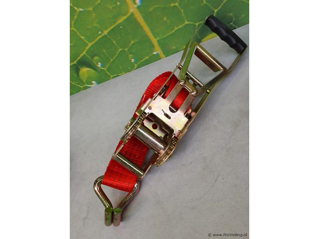Safe4cargo spanband met ratel - 2 stuks - afbeelding 4 van  8
