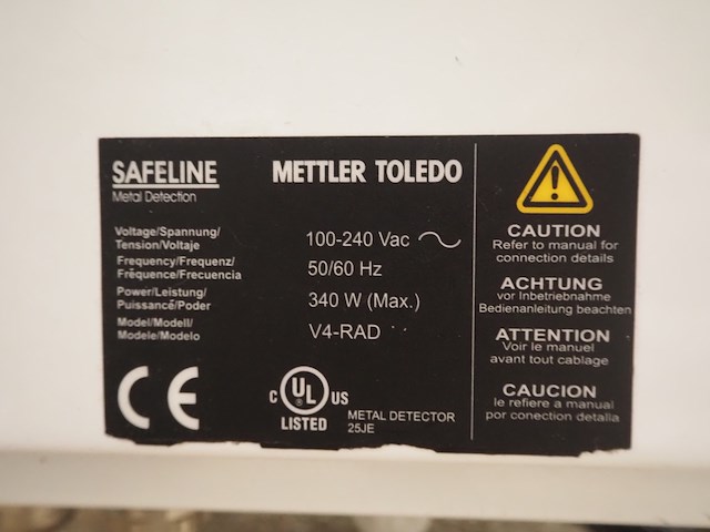 Safeline/mettler toledo - afbeelding 5 van  14