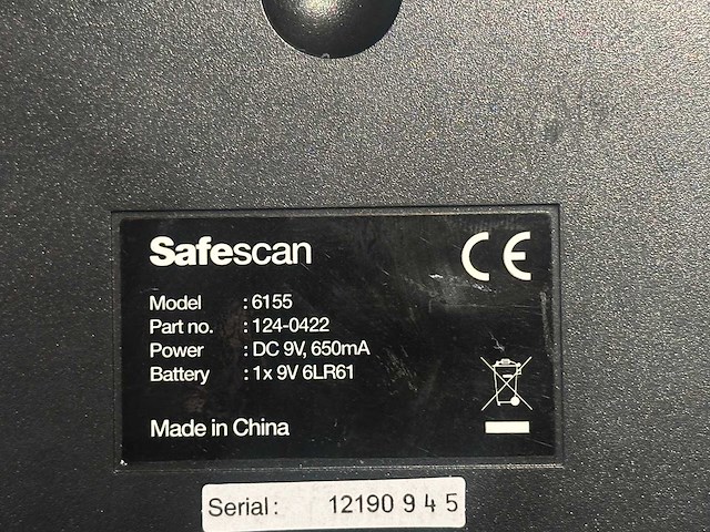 Safescan - 6155 - vals geld detector - afbeelding 3 van  3