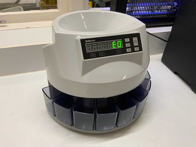 Safescan 1250 eur geldtelmachine - afbeelding 1 van  4
