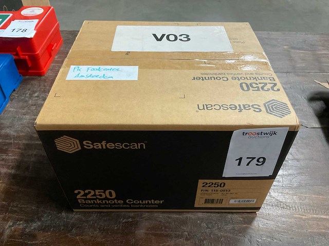 Safescan 2250 bankbiljet telmachine - afbeelding 1 van  3